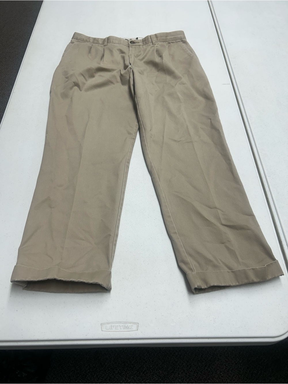 Dockers 36x 30 Men's Khaki Straight-Leg Pants - Neutral Tan